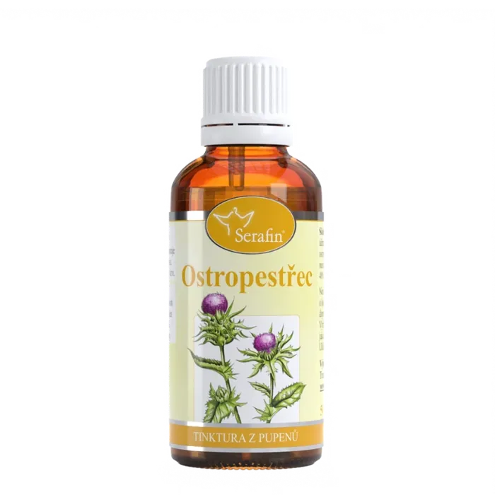 Serafin Tinktura z pupenů Ostropestřec 50 ml